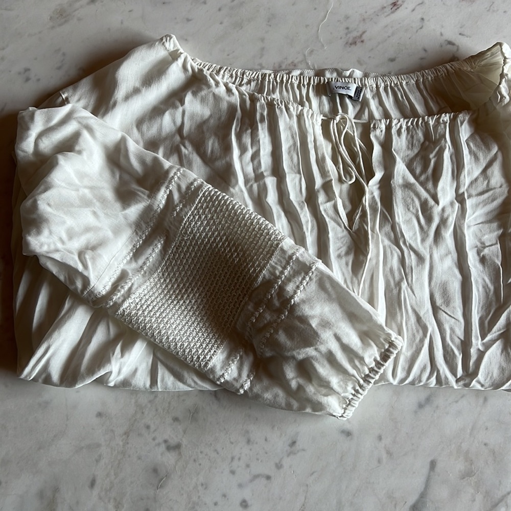 Vince white blouse